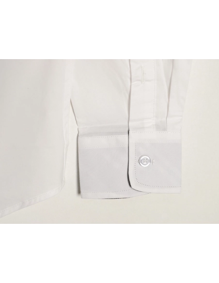 Burberry embroidered logo check collar shirt,Burberry