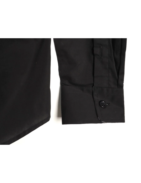 Burberry embroidered logo check collar shirt TSK1,Burberry