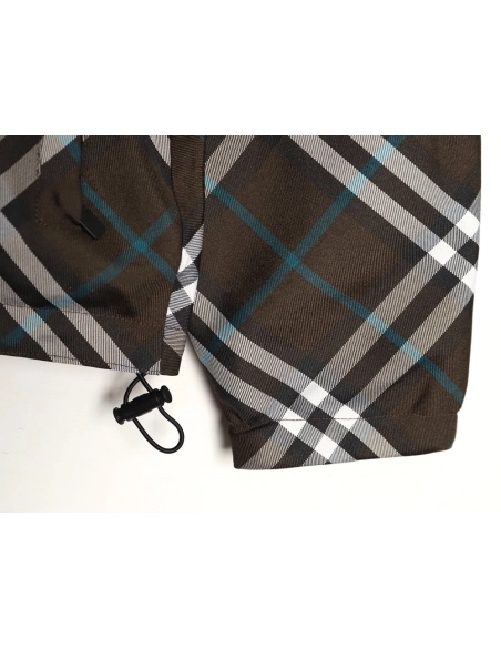 Burberry Pony Embroidered Check Reversible Zip Jacket,Burberry
