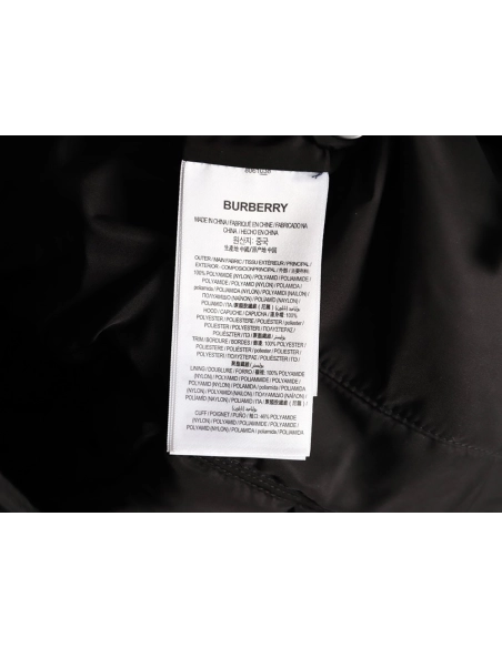 Burberry Leather Patch Pocket Collar Down Jacket TSK1,Burberry