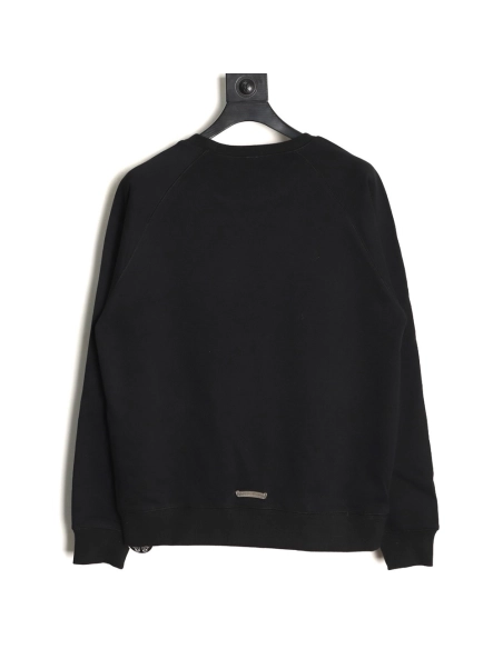 Chrome Hearts Cross Embroidered Crew Neck Sweatshirt,Chrome Hearts