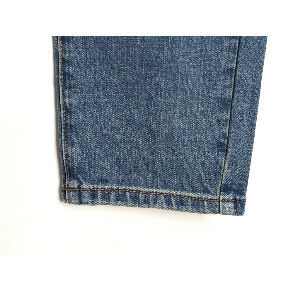 Chrome Heart Classic Cross-Patterned Jeans,Chrome Hearts