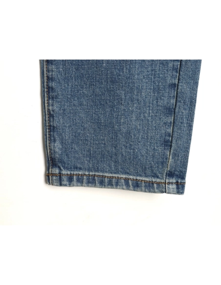 Chrome Heart Classic Cross-Patterned Jeans,Chrome Hearts