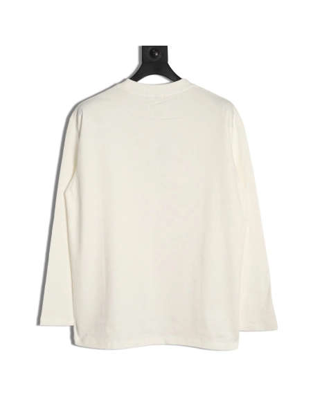 Loewe on Collaboration Logo Printed Long-Sleeve T-Shirt,Loewe