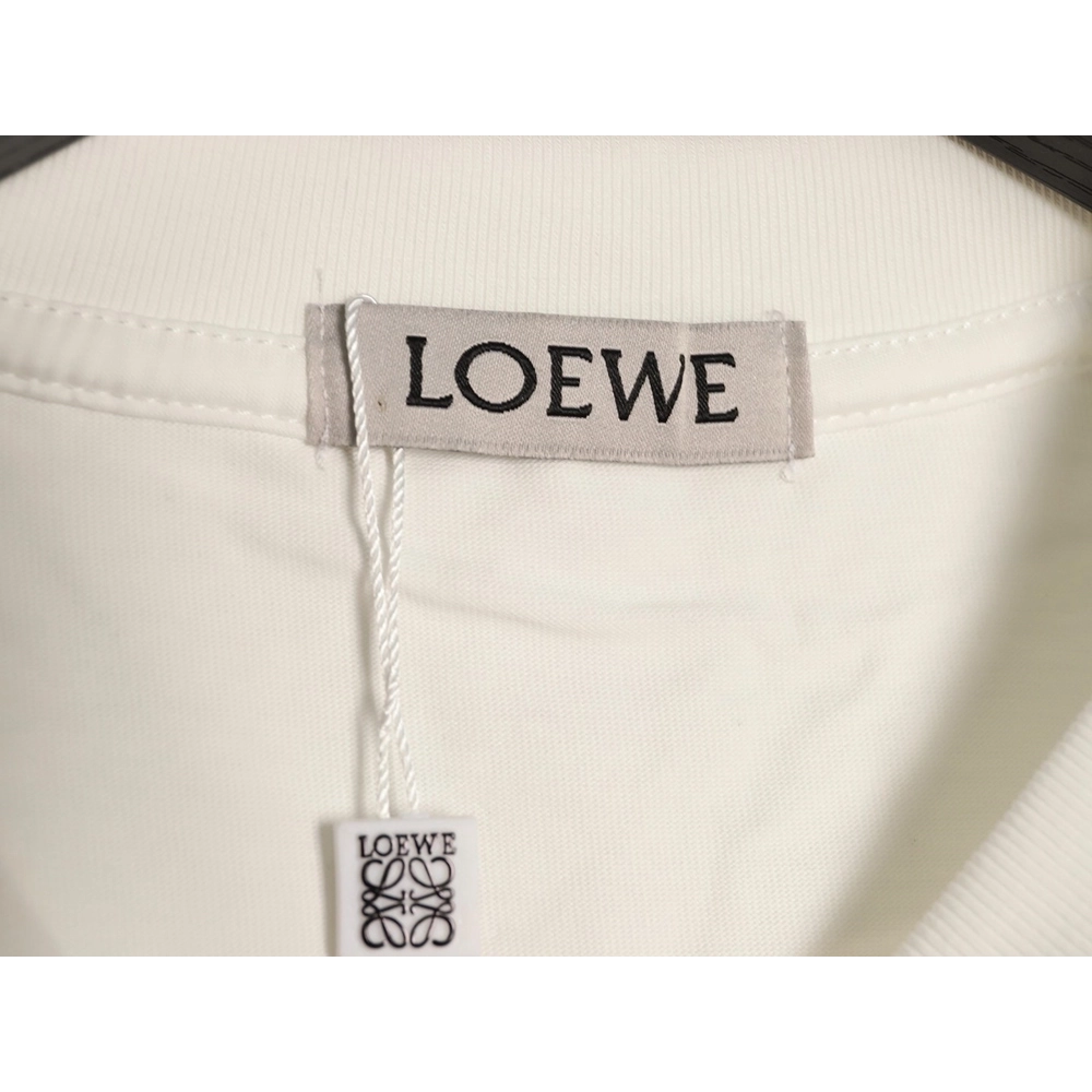 Loewe on Collaboration Logo Printed Long-Sleeve T-Shirt,Loewe