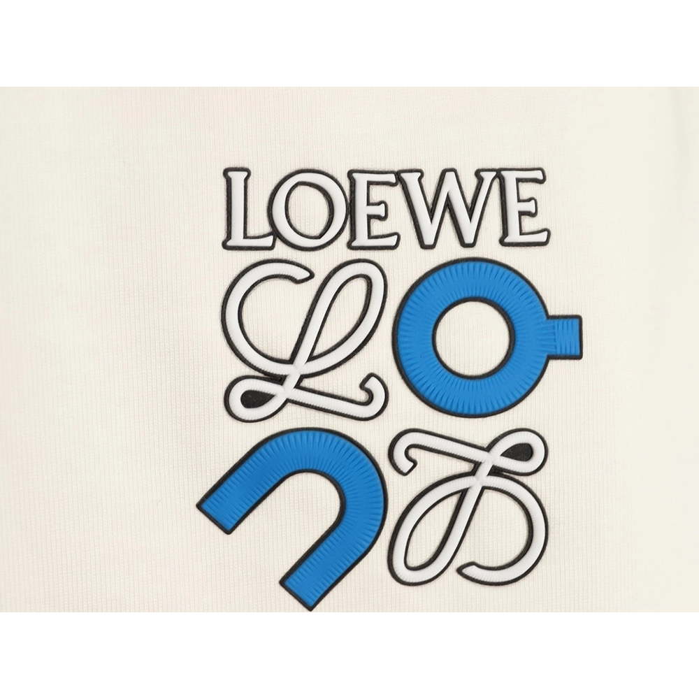 Loewe on Collaboration Logo Printed Long-Sleeve T-Shirt,Loewe