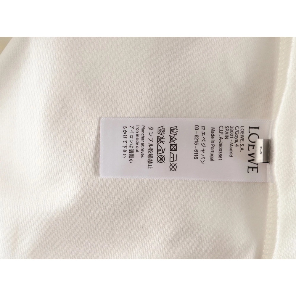 Loewe on Collaboration Logo Printed Long-Sleeve T-Shirt,Loewe