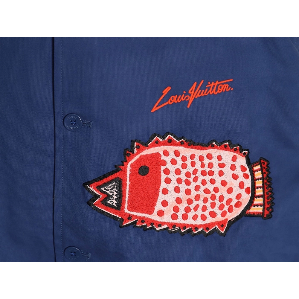 Louis Vuitton Yayoi Kusama Sunfish Embroidered Jacket,Louis Vuitton