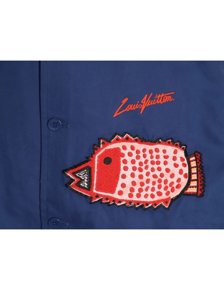 Louis Vuitton Yayoi Kusama Sunfish Embroidered Jacket,Louis Vuitton