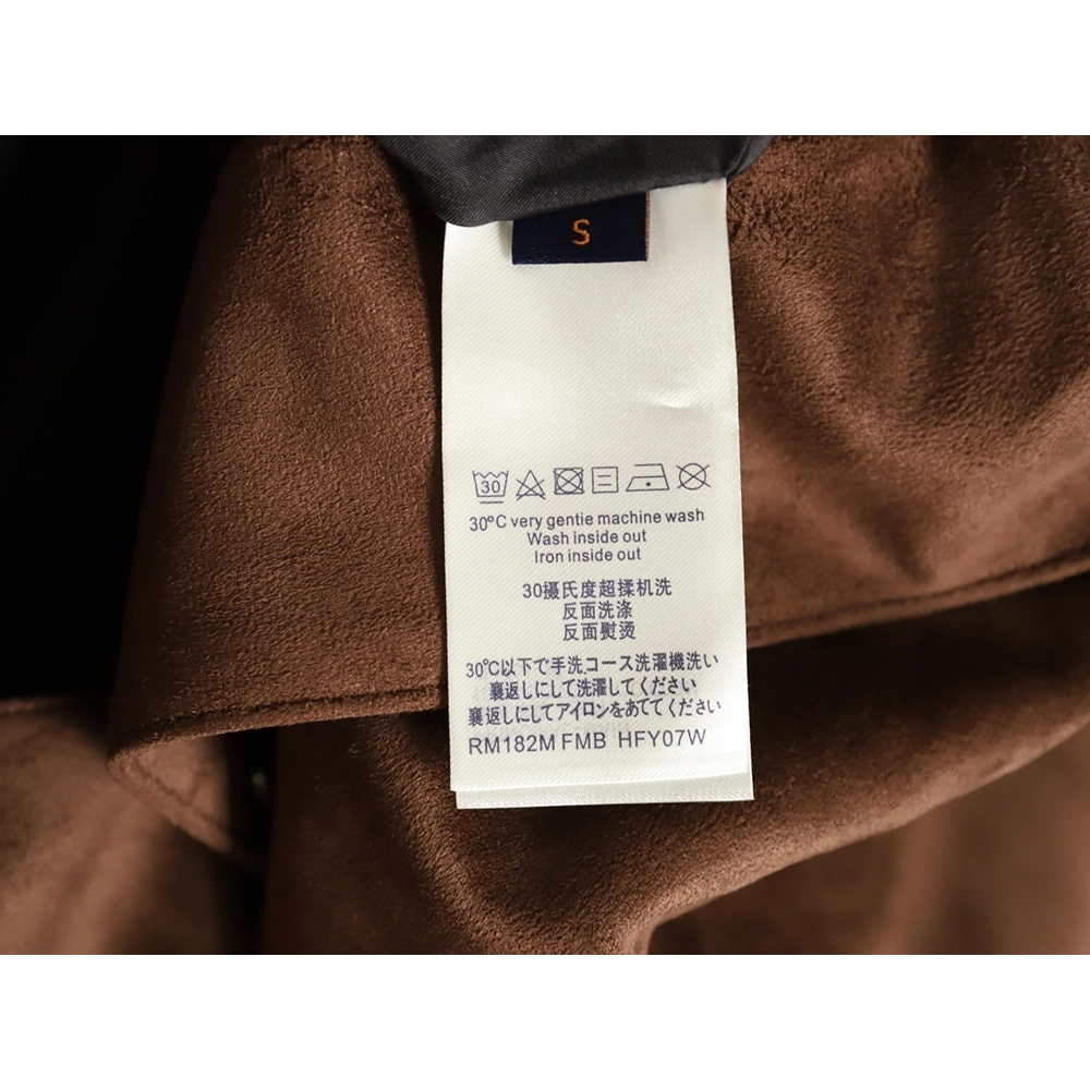 Louis Vuitton embroidered suede jacket,Louis Vuitton