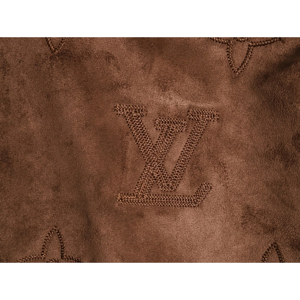 Louis Vuitton embroidered suede jacket,Louis Vuitton