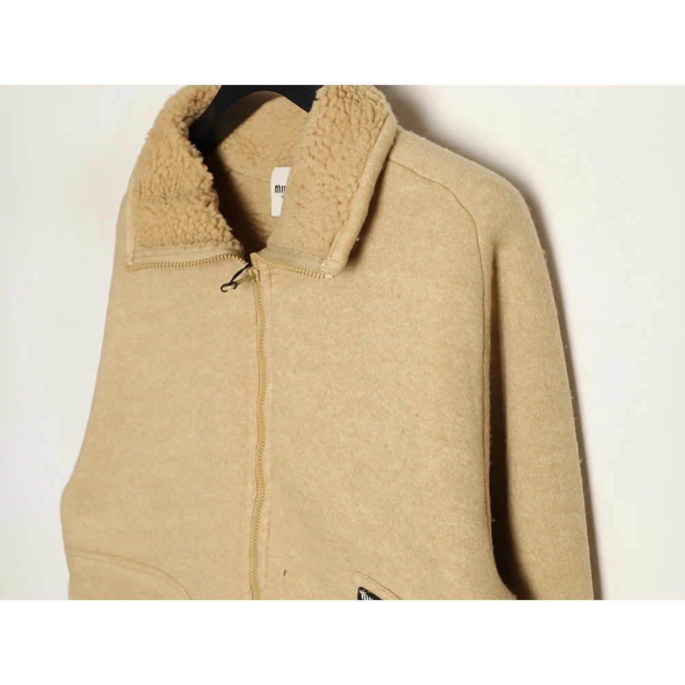 Miu Miu plush collared coat,Miu Miu