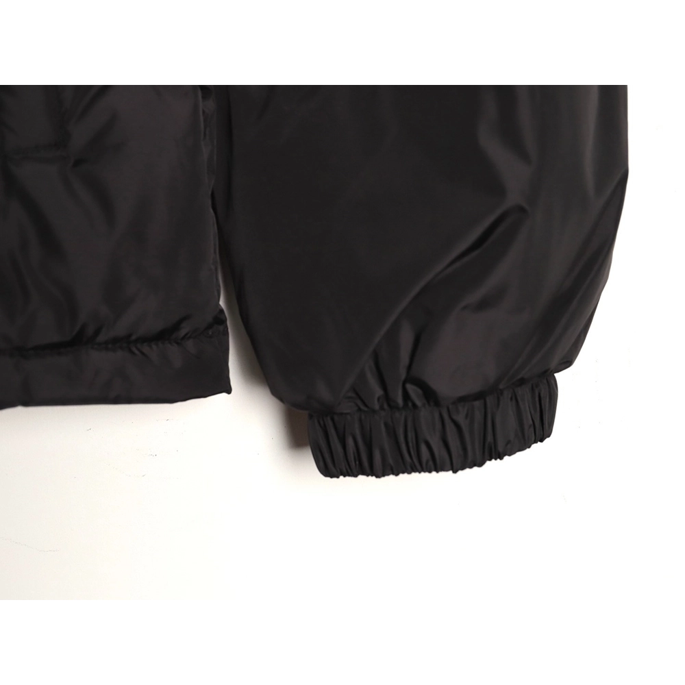 Prada triangular label stand-up collar down jacket,Prada