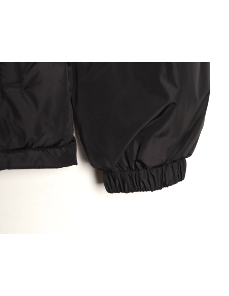 Prada triangular label stand-up collar down jacket,Prada
