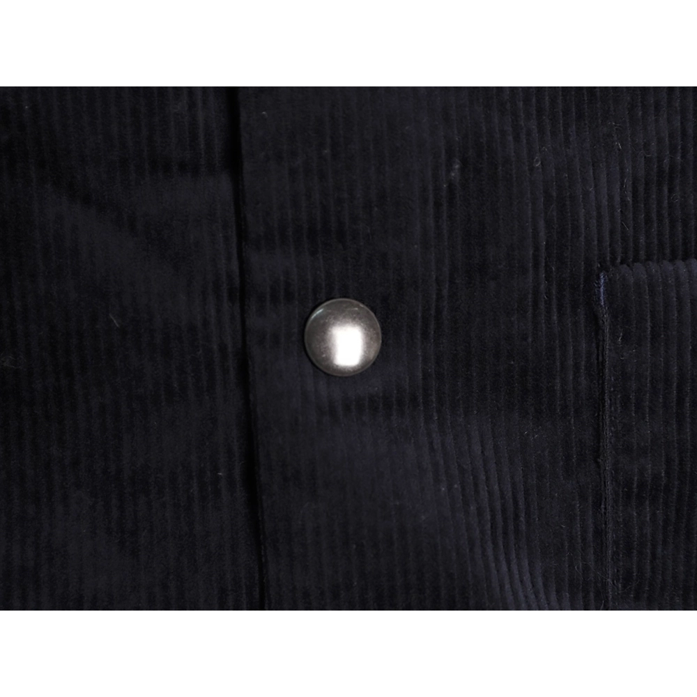Prada Corduroy Jacket with Pocket Triangle Label,Prada