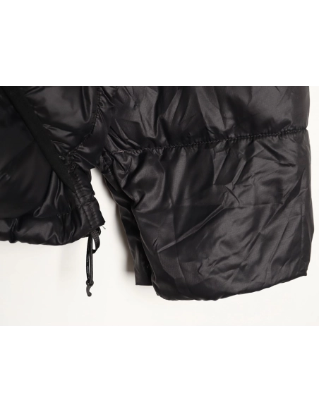 Stussy solid color zip-up hooded down jacket,Stussy