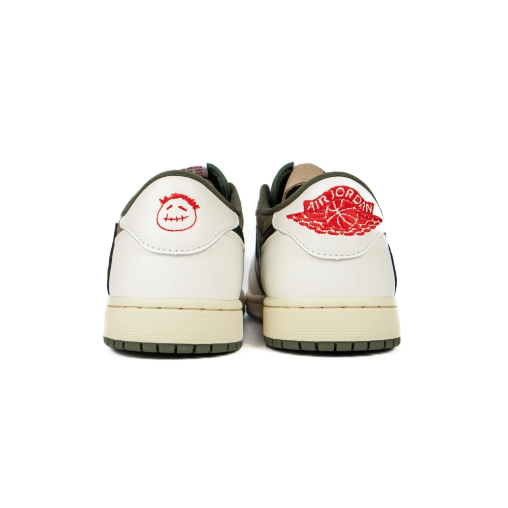 Travis Scott x Air Jordan 1 Low OG SP Medium Olive DM7866-200,AIR JORDAN 1 LOW,Air Jordan