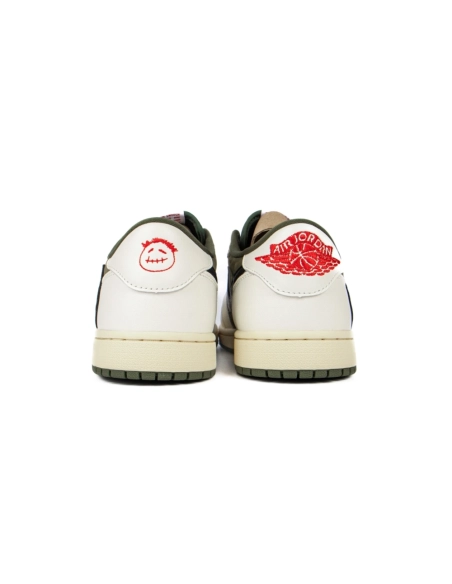 Travis Scott x Air Jordan 1 Low OG SP Medium Olive DM7866-200,AIR JORDAN 1 LOW,Air Jordan