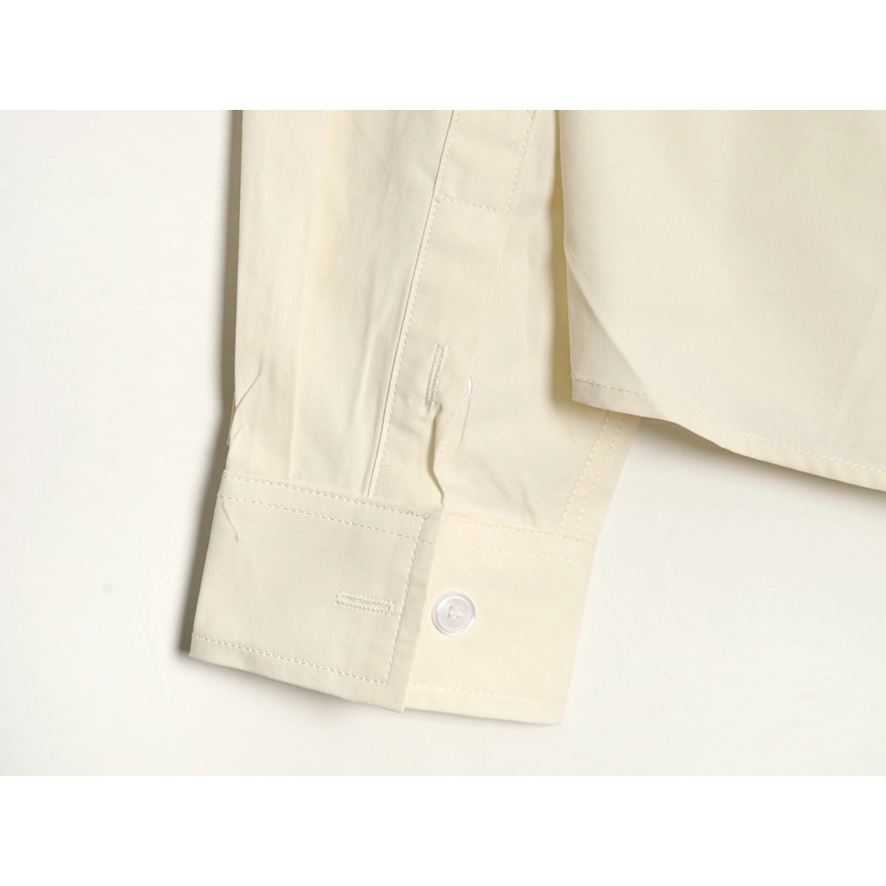 Louis Vuitton long-sleeved shirt with beaded embroidery,Louis Vuitton