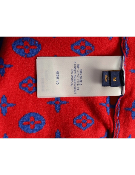 Louis Vuitton all-over starry gradient wool knit sweater,Louis Vuitton