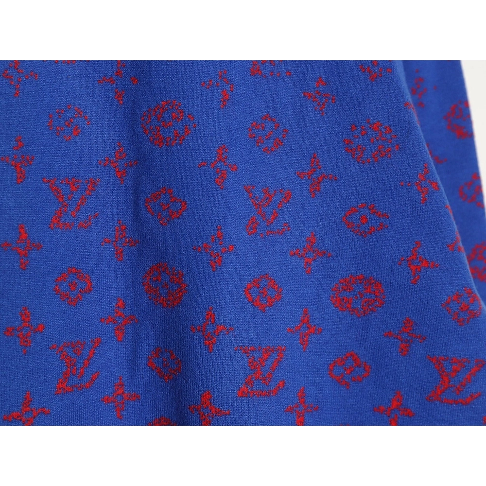 Louis Vuitton all-over starry gradient wool knit sweater,Louis Vuitton