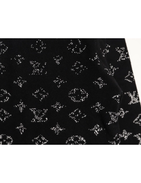 Louis Vuitton all-over starry gradient wool knit sweater TSK1,Louis Vuitton