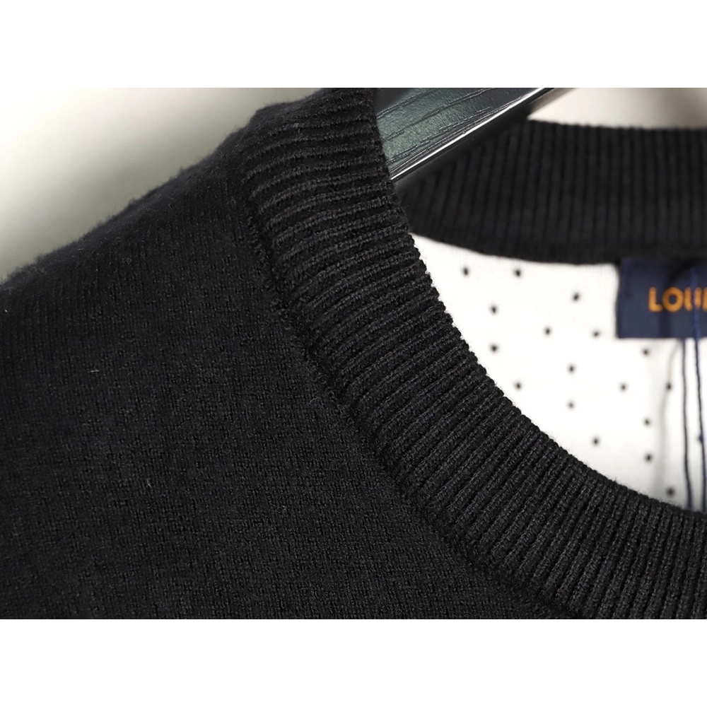 Louis Vuitton all-over starry gradient wool knit sweater TSK1,Louis Vuitton