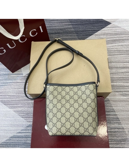Gucci GG Emblem nano bucket bags 847090 15X18X7.8cm,Gucci Bags,BAGS