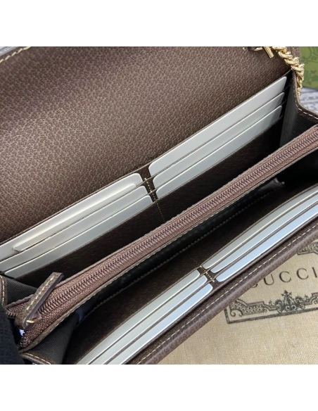 Gucci Ophidia GG Supreme canvas chain Bags 546592 19X10X3cm,Gucci Bags,BAGS