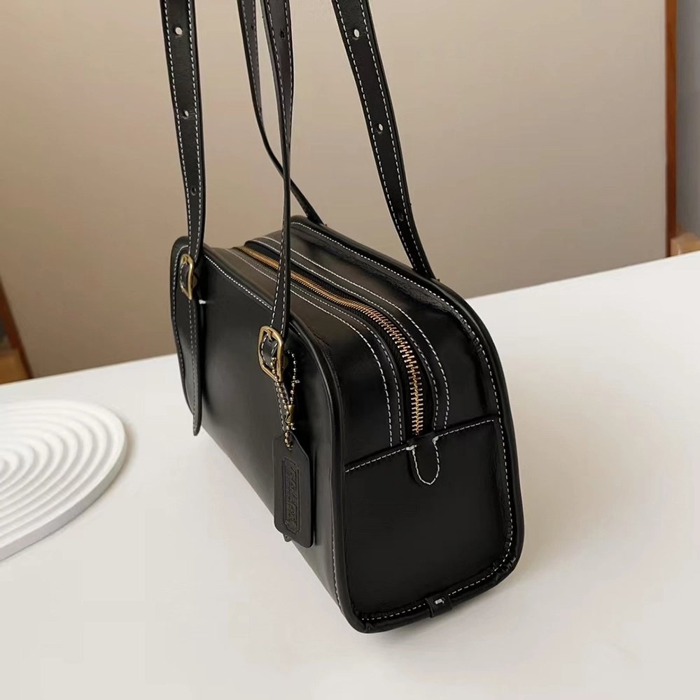 Coach Swing Zip Bags B4BK 25.5X15X8.5cm,Coach Bags,BAGS