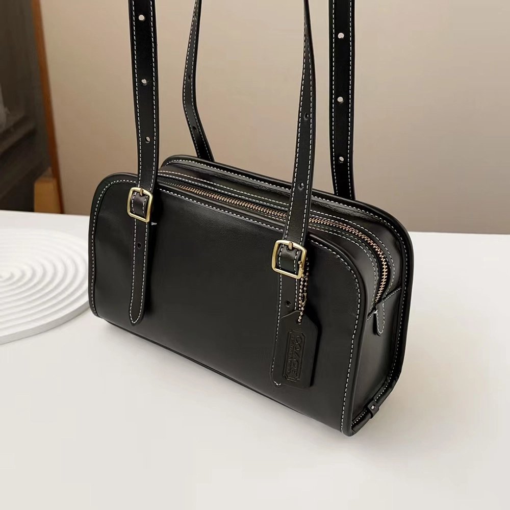 Coach Swing Zip Bags B4BK 25.5X15X8.5cm,Coach Bags,BAGS