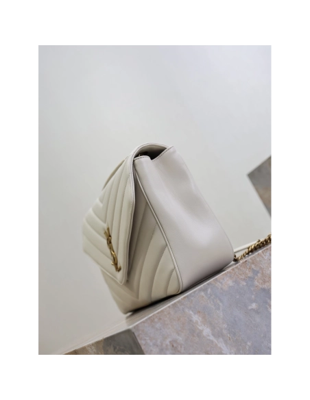Saint Laurent LOULOU Large Quilted Lambskin Handbag 803541 32X22X10cm,YSL Bags,BAGS