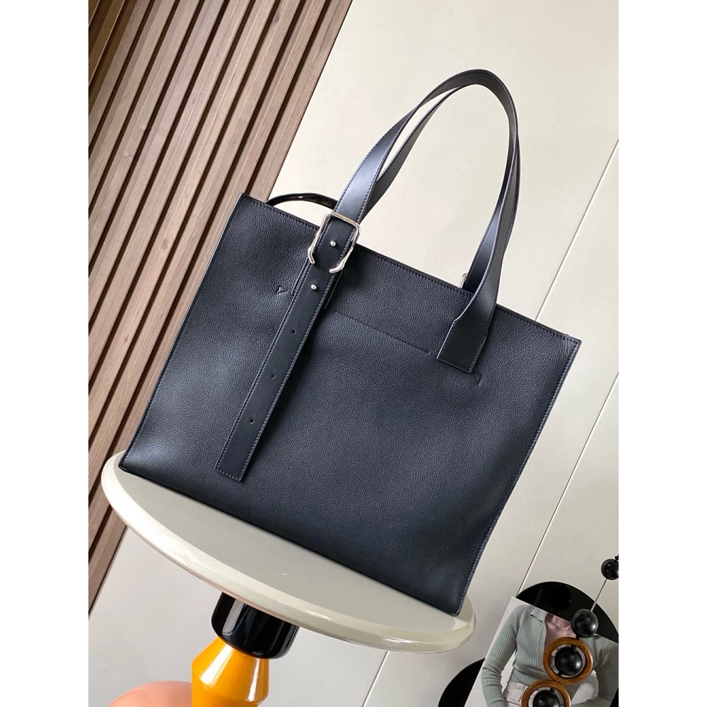 Loewe Buckle Zip Tote in Soft Grained Calfskin B692K9 38.7X9.2X32.9cm,Loewe Bags,BAGS