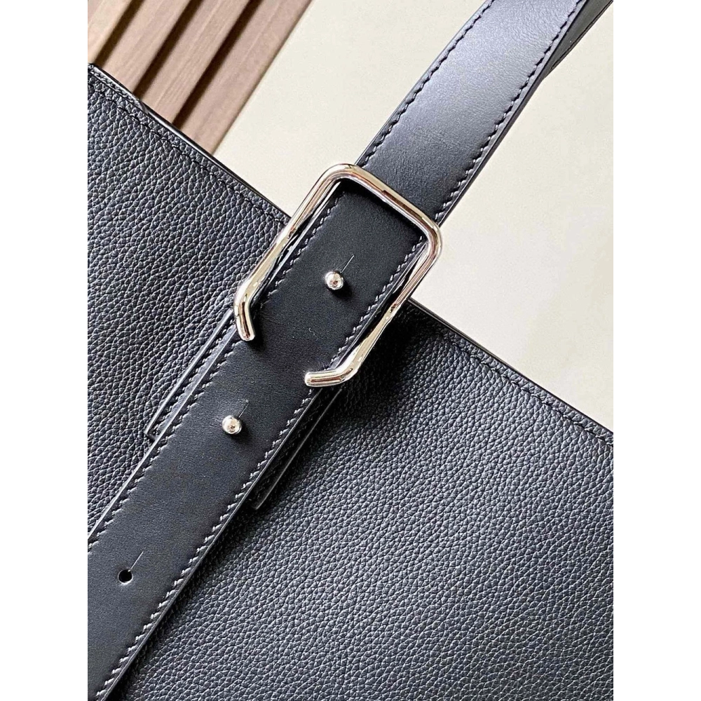 Loewe Buckle Zip Tote in Soft Grained Calfskin B692K9 38.7X9.2X32.9cm,Loewe Bags,BAGS