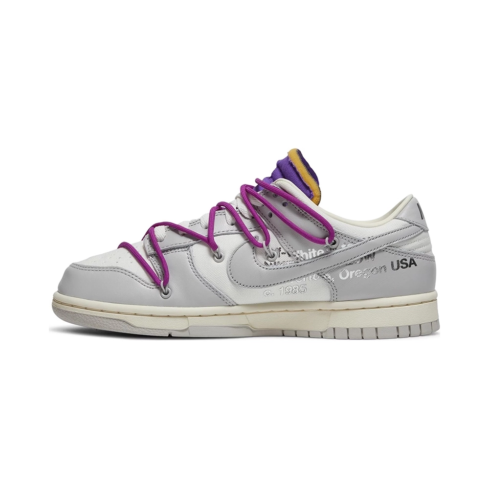 OffWhite x Dunk Low Lot 28 of 50,Dunk SB,NIKE SHOES Reps