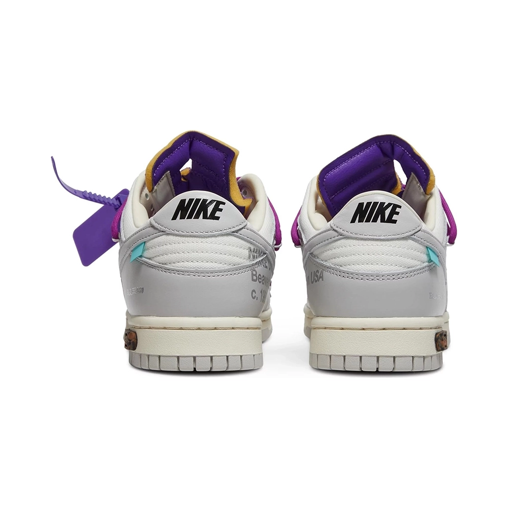 OffWhite x Dunk Low Lot 28 of 50,Dunk SB,NIKE SHOES Reps