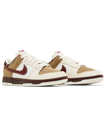 Nike Dunk Low Khaki Team Red,Dunk SB Low,Dunk SB,NIKE SHOES