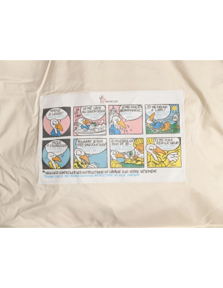 Moncler patchwork lambswool belted down jacket,Moncler Jacket,Jacket,APPAREL