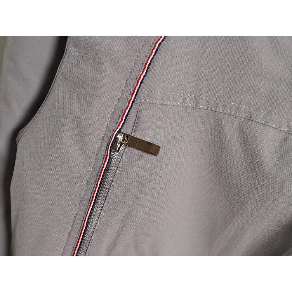 Thom Browne FourBar Baseball Jacket,Thom Browne Jacket,Jacket,APPAREL