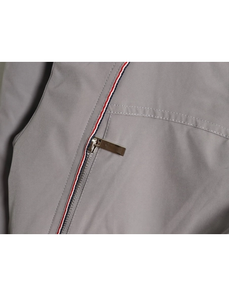 Thom Browne FourBar Baseball Jacket,Thom Browne Jacket,Jacket,APPAREL