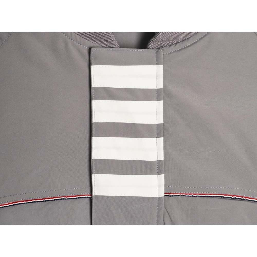 Thom Browne FourBar Baseball Jacket,Thom Browne Jacket,Jacket,APPAREL