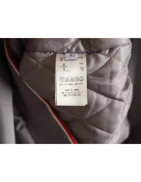 Thom Browne FourBar Baseball Jacket,Thom Browne Jacket,Jacket,APPAREL