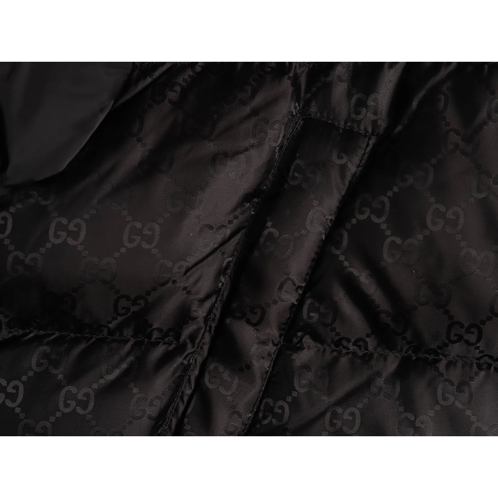 Gucci reflective G jacquard striped down jacket,Gucci Jacket,Jacket,APPAREL