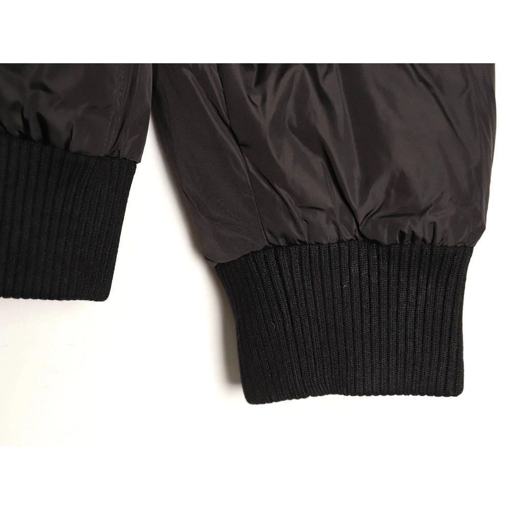 Prada fleece jacket with double flap pockets,Prada Jacket,Jacket,APPAREL