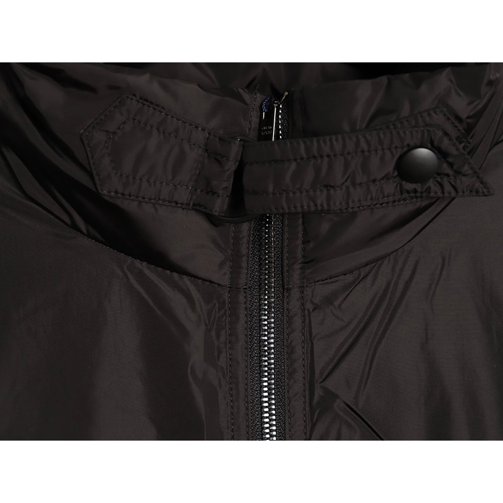 Prada fleece jacket with double flap pockets,Prada Jacket,Jacket,APPAREL