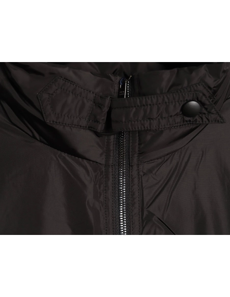 Prada fleece jacket with double flap pockets,Prada Jacket,Jacket,APPAREL
