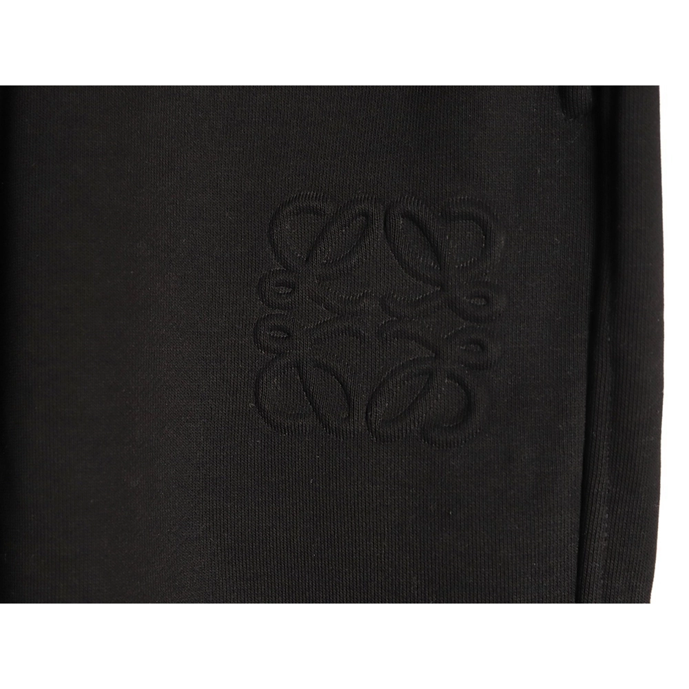 Loewe Embossed Logo Fleece Trousers,Loewe Jeans,PANTS JEANS,APPAREL