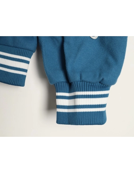 Stussy terry cloth embroidered letter baseball jacket,Stussy Jacket,Jacket,APPAREL