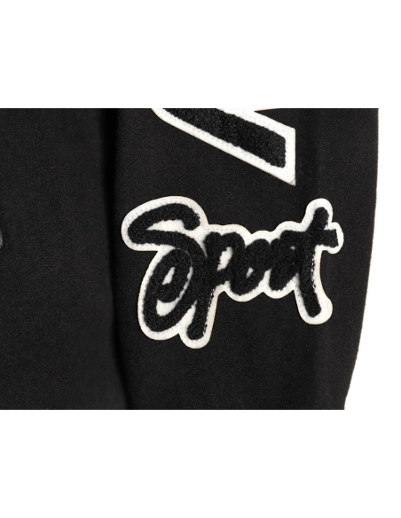 Stussy terry cloth embroidered letter baseball jacket,Stussy Jacket,Jacket,APPAREL