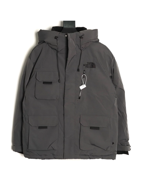 The North Face MultiPocket Drawstring Hooded Jacket,The North Face Jacket,Jacket,APPAREL